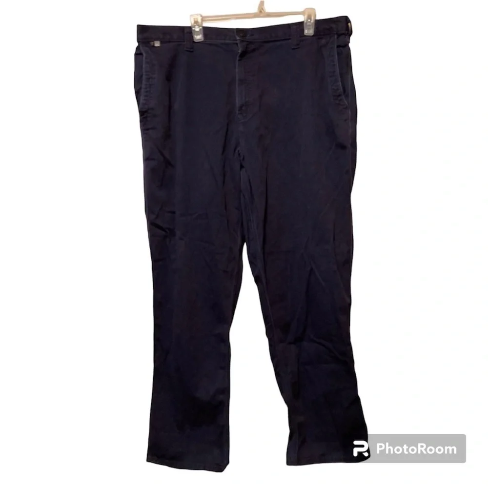 CARHARTT Size 40x32 Blue Fire Resistant Cotton Blend Pants